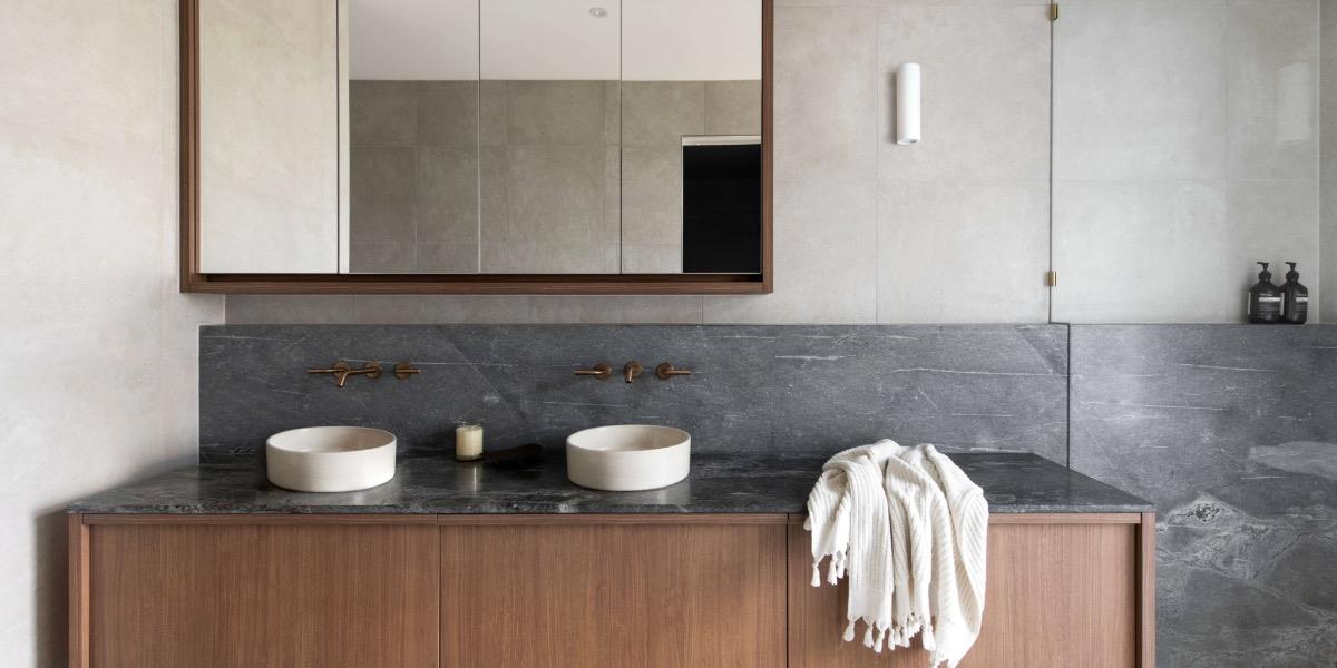 Bathroom designed by Kerrie Neale | BBOT Designs